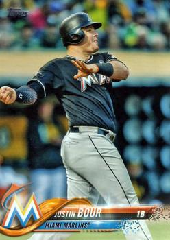 2018 Topps #499 Justin Bour Front