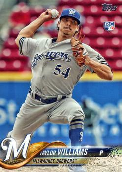 2018 Topps #505 Taylor Williams Front