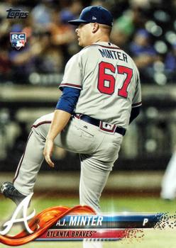 2018 Topps #514 A.J. Minter Front