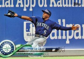 2018 Topps #522 Guillermo Heredia Front