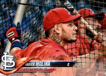 2018 Topps #544 Yadier Molina Front