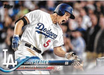 2018 Topps #556 Corey Seager Front