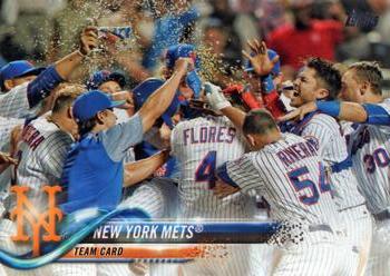 2018 Topps #564 New York Mets Front