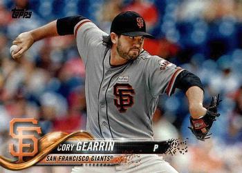 2018 Topps #613 Cory Gearrin Front