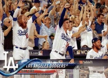 2018 Topps #625 Los Angeles Dodgers Front