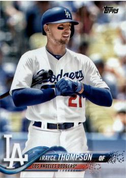 2018 Topps #654 Trayce Thompson Front