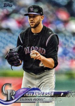 2018 Topps #668 Tyler Anderson Front