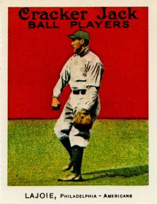 1977 Dover Publications Classic Baseball Cards Reprints #66 Nap Lajoie Front