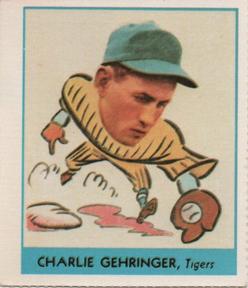 1977 Dover Publications Classic Baseball Cards Reprints #241 Charlie Gehringer Front