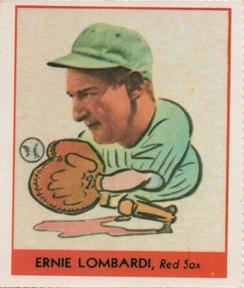 1977 Dover Publications Classic Baseball Cards Reprints #246 Ernie Lombardi Front