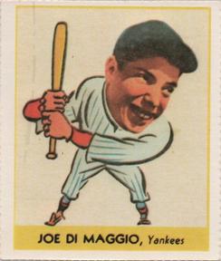 1977 Dover Publications Classic Baseball Cards Reprints #250 Joe DiMaggio Front