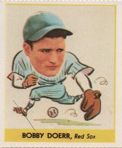 1977 Dover Publications Classic Baseball Cards Reprints #258 Bobby Doerr Front