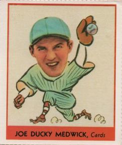 1977 Dover Publications Classic Baseball Cards Reprints #262 Joe Medwick Front