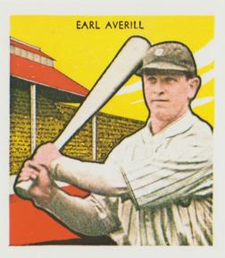 1977 Dover Publications Classic Baseball Cards Reprints #NNO Earl Averill Front