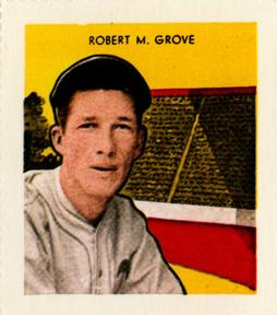 1977 Dover Publications Classic Baseball Cards Reprints #NNO Lefty Grove Front