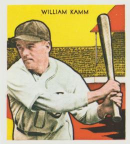 1977 Dover Publications Classic Baseball Cards Reprints #NNO William Kamm Front
