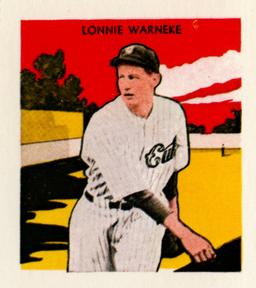 1977 Dover Publications Classic Baseball Cards Reprints #NNO Lonnie Warneke Front