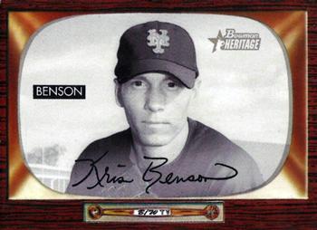 2004 Bowman Heritage - Black and White #198 Kris Benson Front