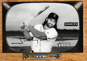 2004 Bowman Heritage - Black and White #15 Johnny Damon Front