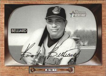 2004 Bowman Heritage - Black and White #20 Ronnie Belliard Front