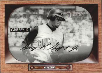 2004 Bowman Heritage - Black and White #50 Ken Griffey Jr. Front