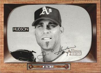2004 Bowman Heritage - Black and White #54 Tim Hudson Front
