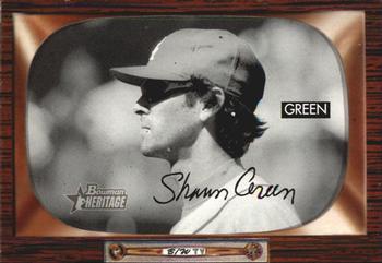2004 Bowman Heritage - Black and White #66 Shawn Green Front