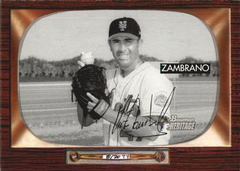 2004 Bowman Heritage - Black and White #79 Victor Zambrano Front