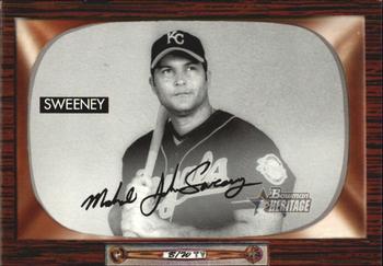 2004 Bowman Heritage - Black and White #82 Mike Sweeney Front