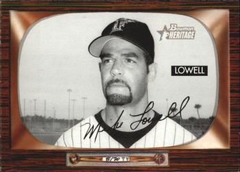 2004 Bowman Heritage - Black and White #86 Mike Lowell Front