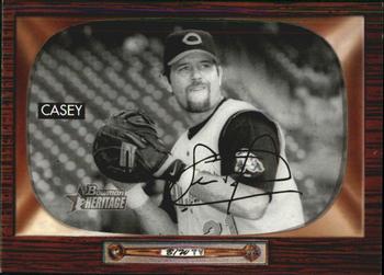 2004 Bowman Heritage - Black and White #96 Sean Casey Front