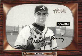 2004 Bowman Heritage - Black and White #125 Horacio Ramirez Front