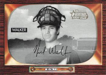 2004 Bowman Heritage - Black and White #214 Neil Walker Front