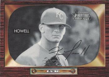 2004 Bowman Heritage - Black and White #235 J.P. Howell Front