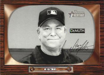 2004 Bowman Heritage - Black and White #236 Dana DeMuth Front
