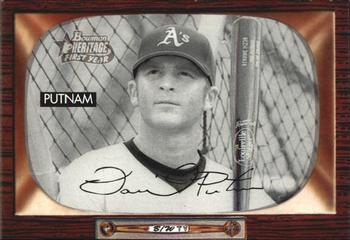2004 Bowman Heritage - Black and White #242 Danny Putnam Front