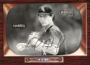 2004 Bowman Heritage - Black and White #246 Lucas Harrell Front