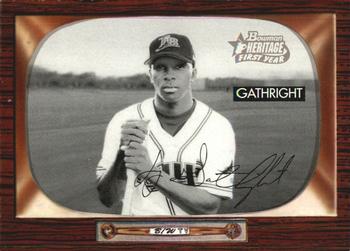 2004 Bowman Heritage - Black and White #266 Joey Gathright Front