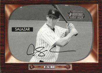 2004 Bowman Heritage - Black and White #270 Jeff Salazar Front