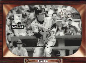 2004 Bowman Heritage - Black and White #282 Kazuo Matsui Front