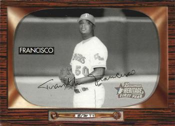 2004 Bowman Heritage - Black and White #284 Frank Francisco Front