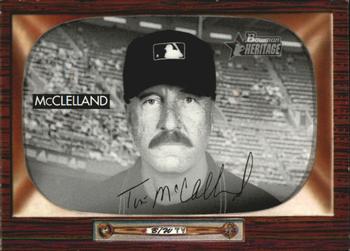 2004 Bowman Heritage - Black and White #286 Tim McClelland Front