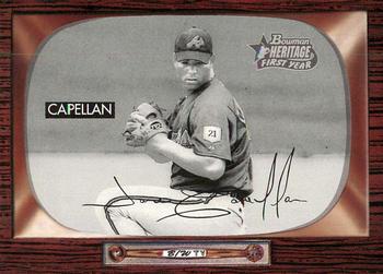2004 Bowman Heritage - Black and White #291 Jose Capellan Front