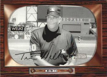 2004 Bowman Heritage - Black and White #292 Tim Welke Front