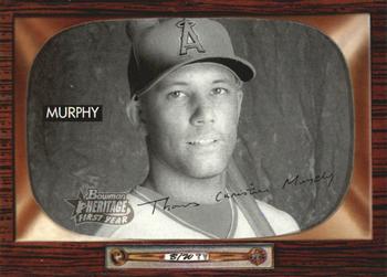 2004 Bowman Heritage - Black and White #315 Tommy Murphy Front