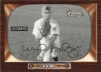 2004 Bowman Heritage - Black and White #322 Mike Gosling Front