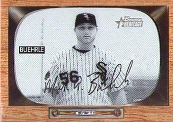 2004 Bowman Heritage - Black and White #26 Mark Buehrle Front
