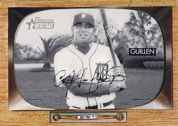 2004 Bowman Heritage - Black and White #36 Carlos Guillen Front