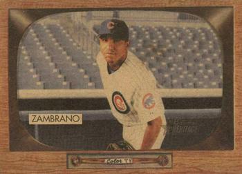 2004 Bowman Heritage - Mahogany #7 Carlos Zambrano Front