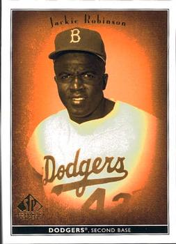 2002 SP Legendary Cuts #37 Jackie Robinson Front
